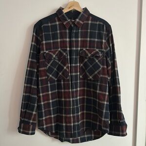 Fjallraven Men's Ovik Heavy Flannel Button Up Shirt
 - Size M